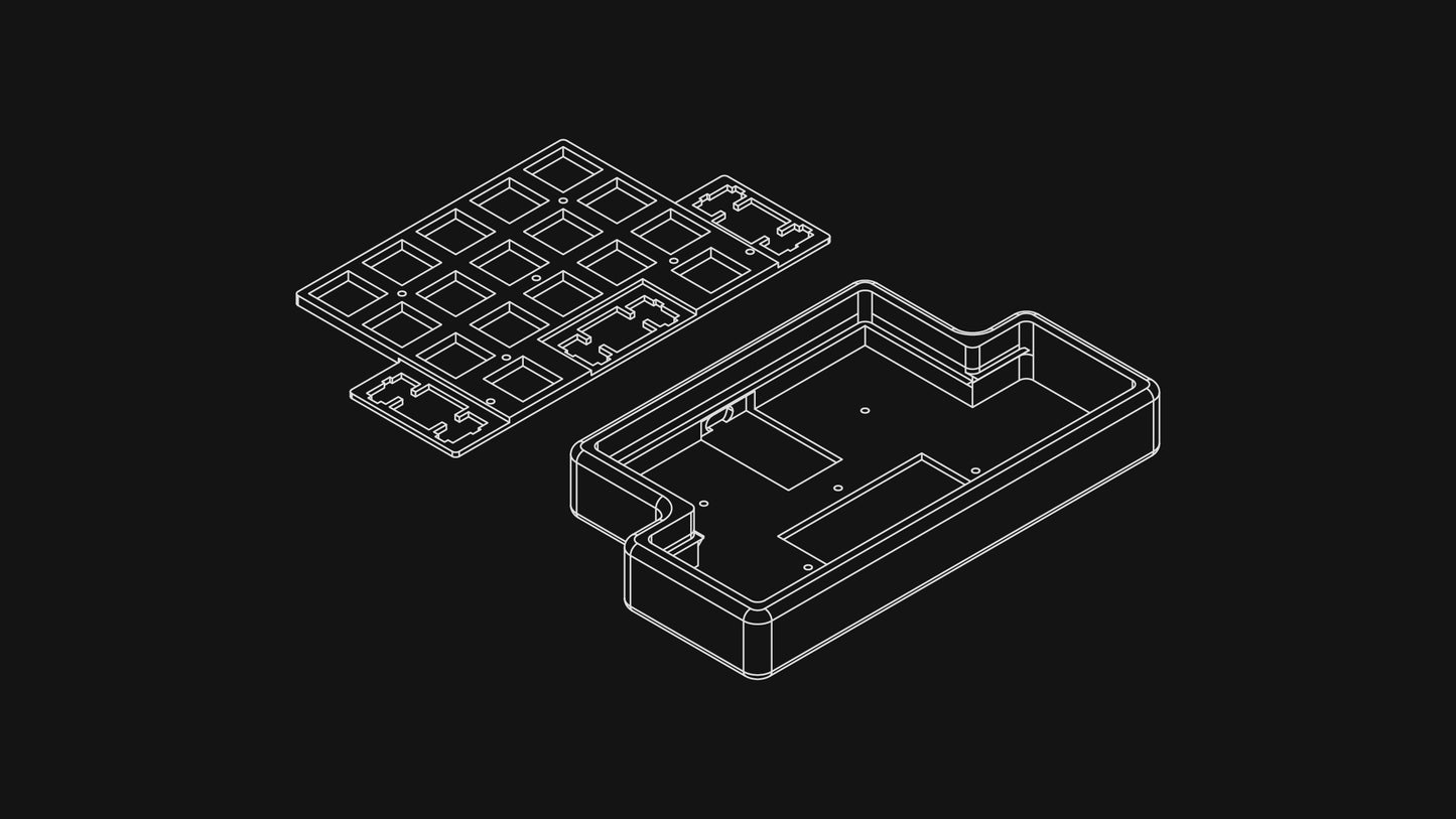 ScottoFrog Macropad Case