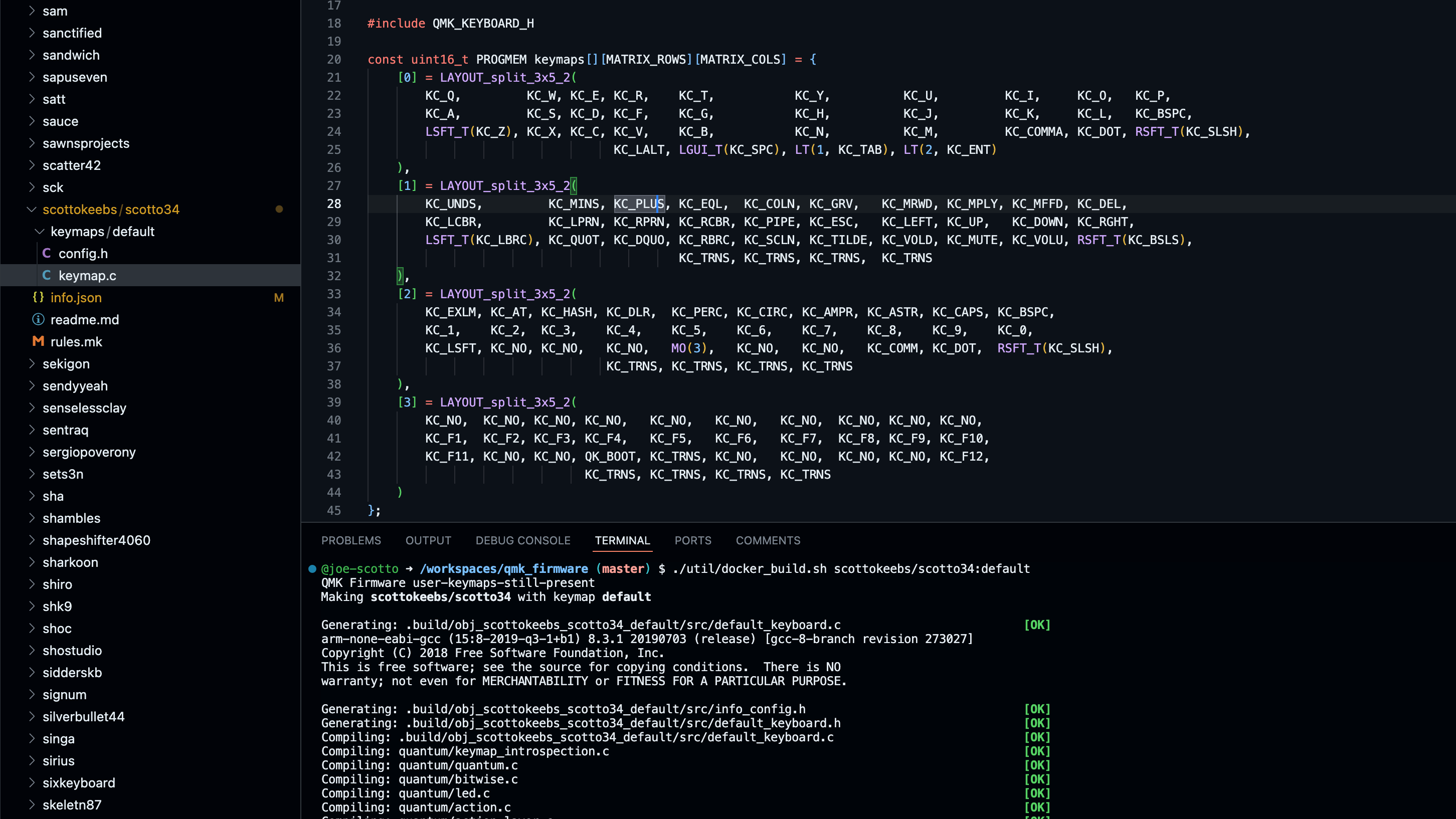 Qkm Coding Compiling QMK Firmware Using Github Codespaces – ScottoKeebs