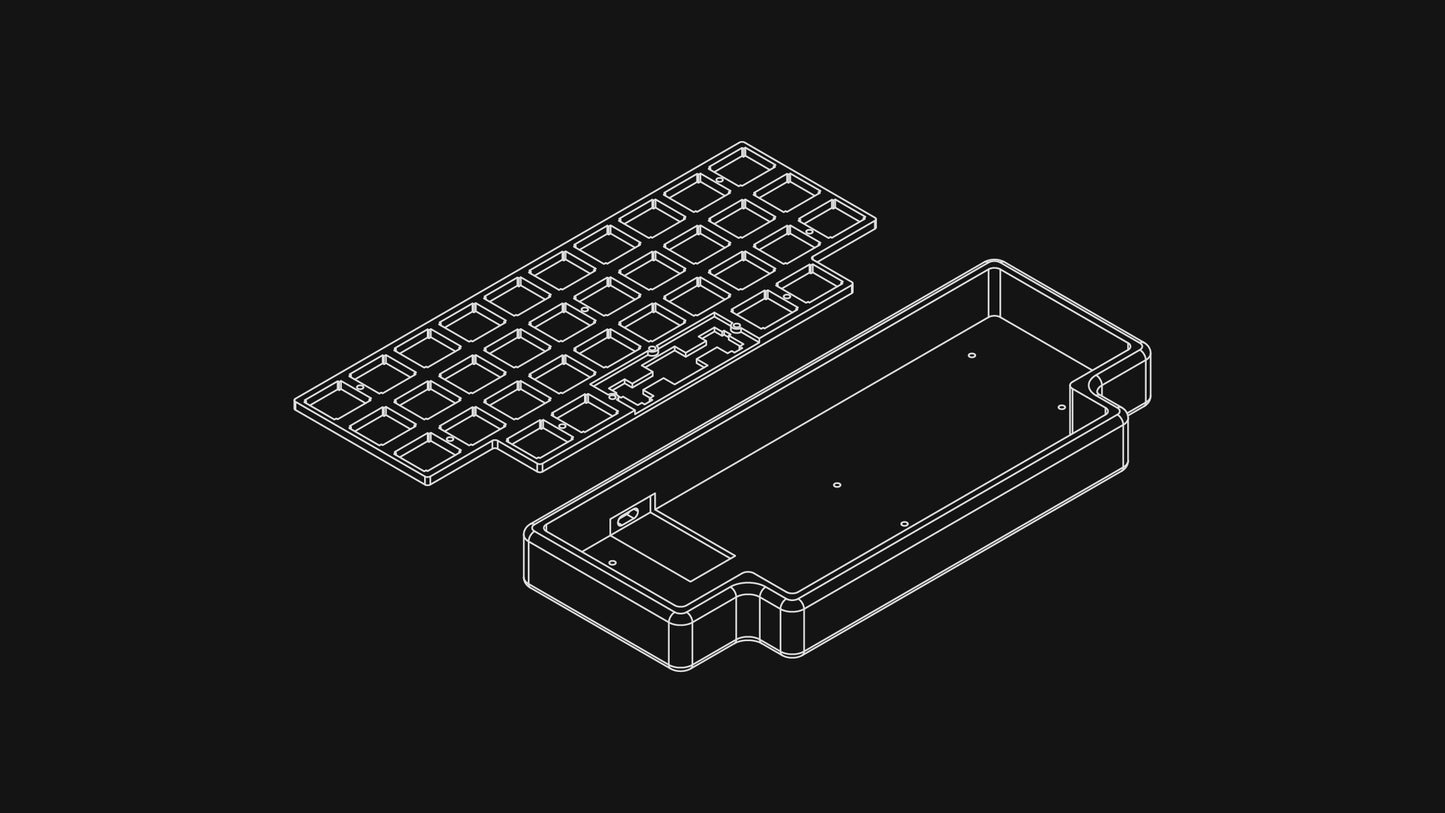 ScottoAlp Keyboard Case